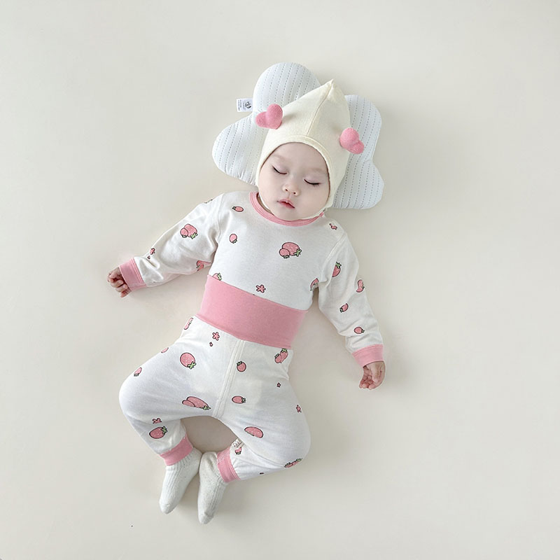 赤ちゃんの男の子と女の子のための笑顔の漫画のプリントパジャマ - Baby Clothing Night のレビューと価格