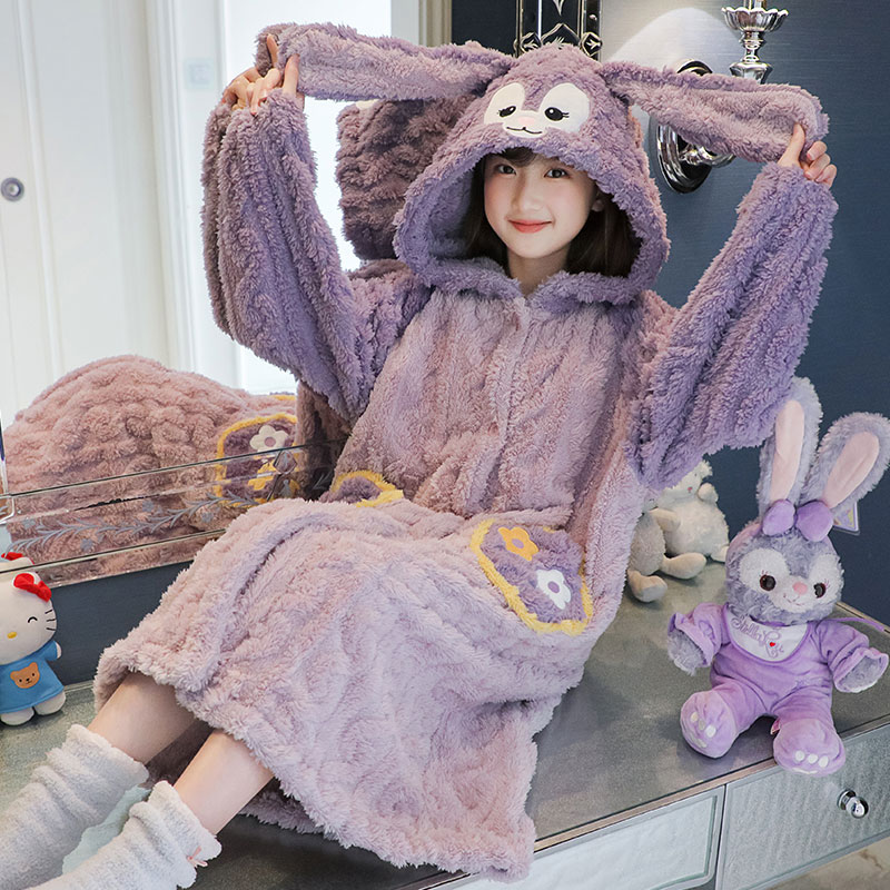ハローキティ Miniso コーラルフリースネグリジェ子供秋 - Baby Clothing Japan のレビューと価格