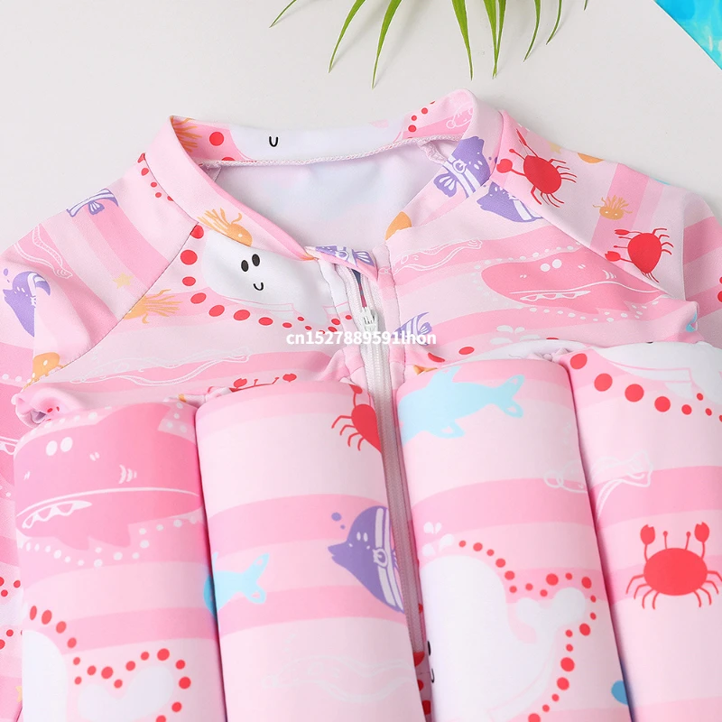 子供の浮力水着漫画プリント水着子供ワンピースフローティングラ - Baby Clothing Bundles のレビューと価格