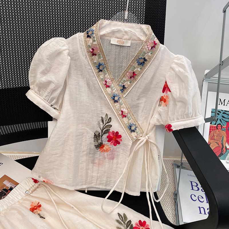 女の子のための短いスカートとレースのセット,純綿のツーピース - Baby Clothing Bundles のレビューと価格
