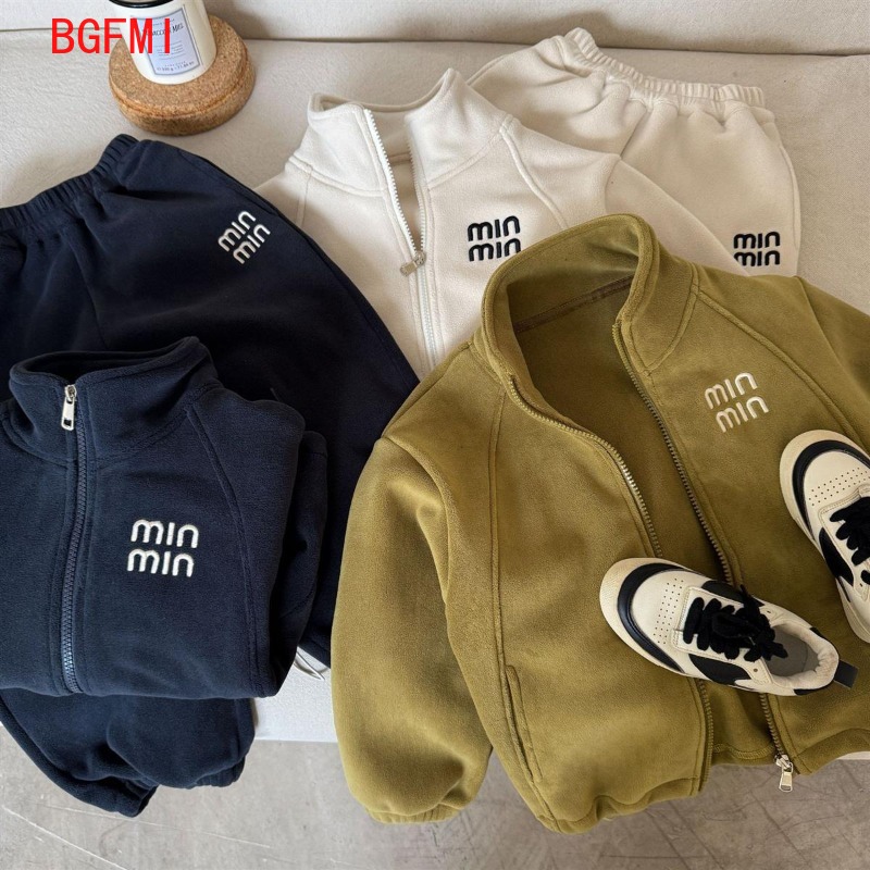 春秋カジュアルスウェットスーツ冬幼児男の子両面オーロラフリー - Baby Clothing Zipper のレビューと価格
