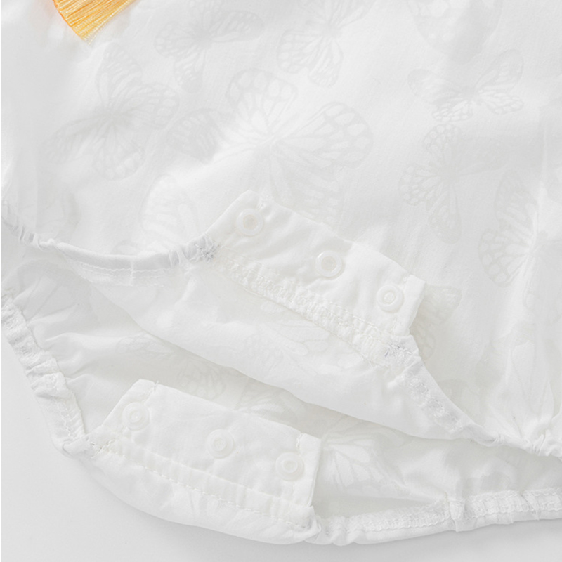新生児用ノースリーブコットンボディスーツ,女の子用ホワイトベ - Baby Clothing Bundles のレビューと価格