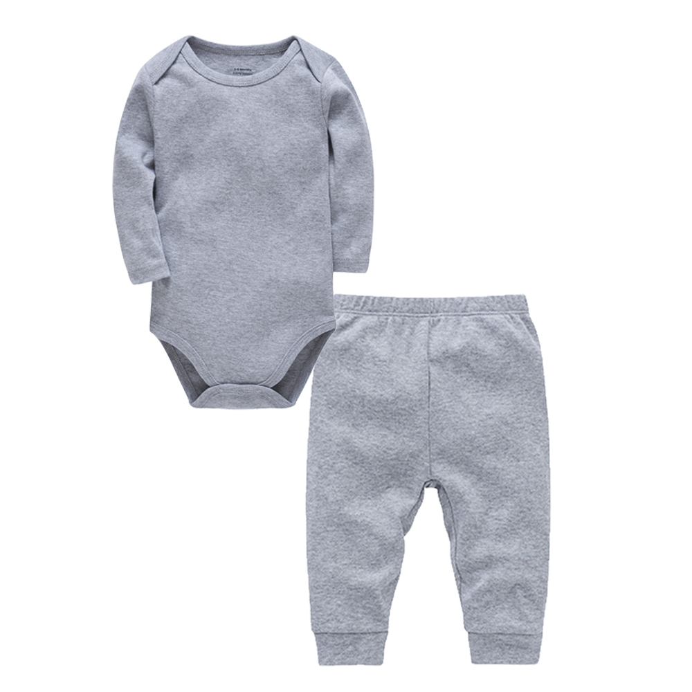 2 個セット綿 100% ベビーロンパースパンツブランクカラ - Baby Clothing Bundles のレビューと価格