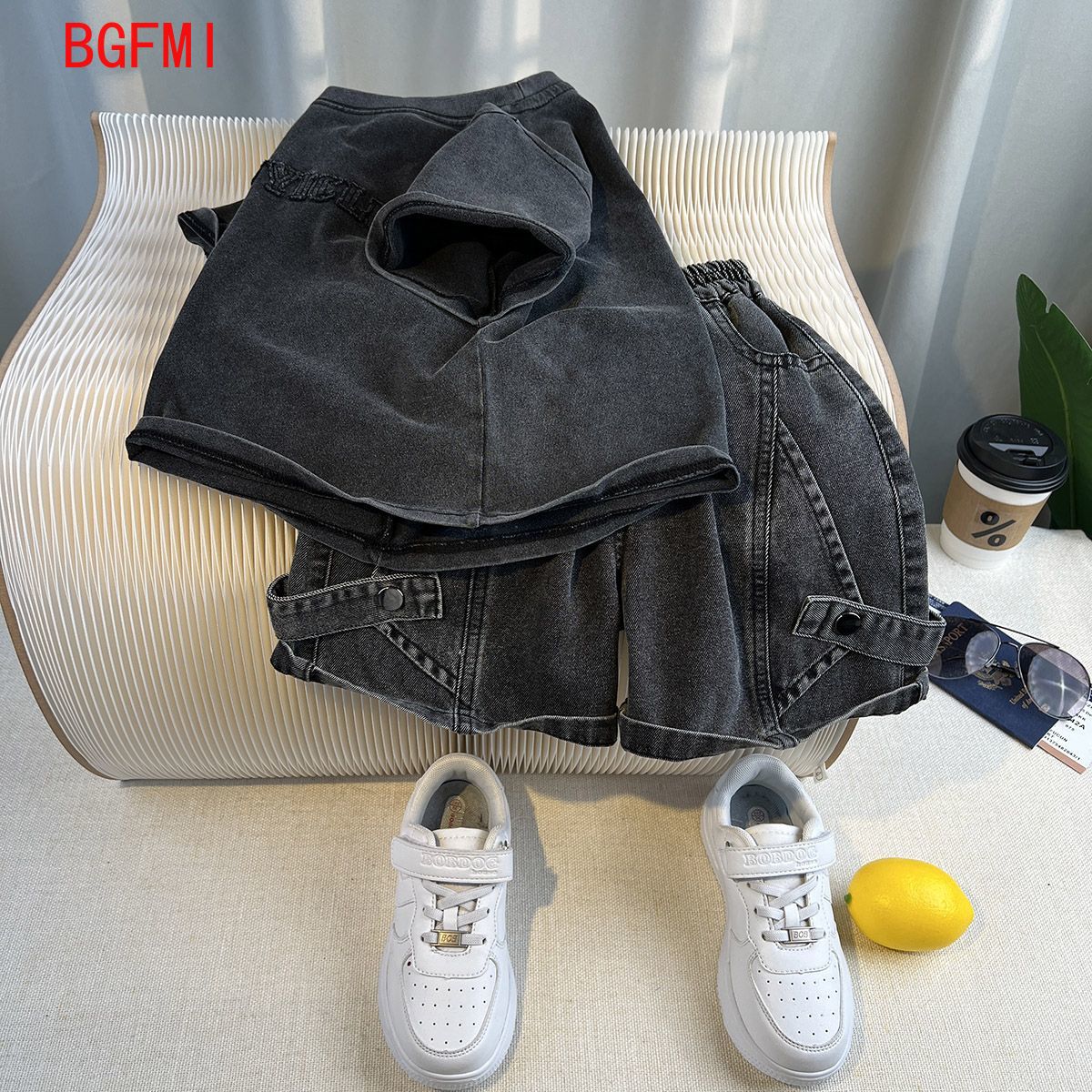 ホット販売ファッション男の子スーツ夏服半袖 Tシャツショート - Baby Clothing Bundles のレビューと価格